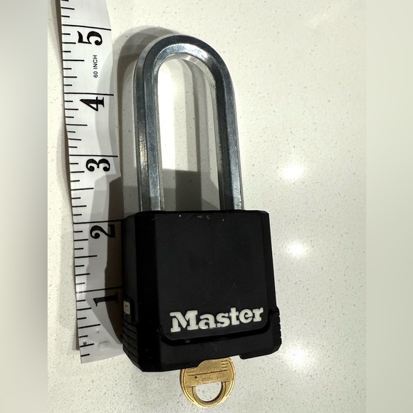 Masters Black Security Padlock - Picture 4 of 4